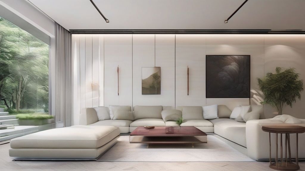 智能音箱融入地中海风格：打造蓝白交织的智慧家居美学