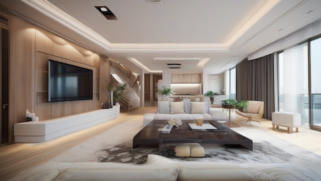 智能安防与背景墙的完美融合：打造安全与美学兼具的家居空间