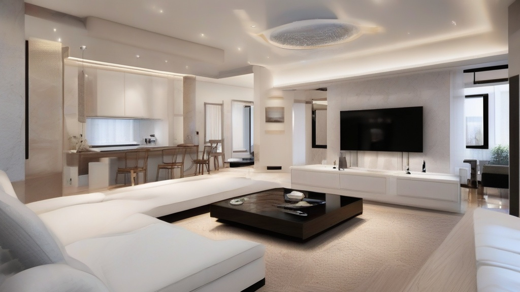 智能音箱融入客厅设计：打造科技感与实用性的完美空间