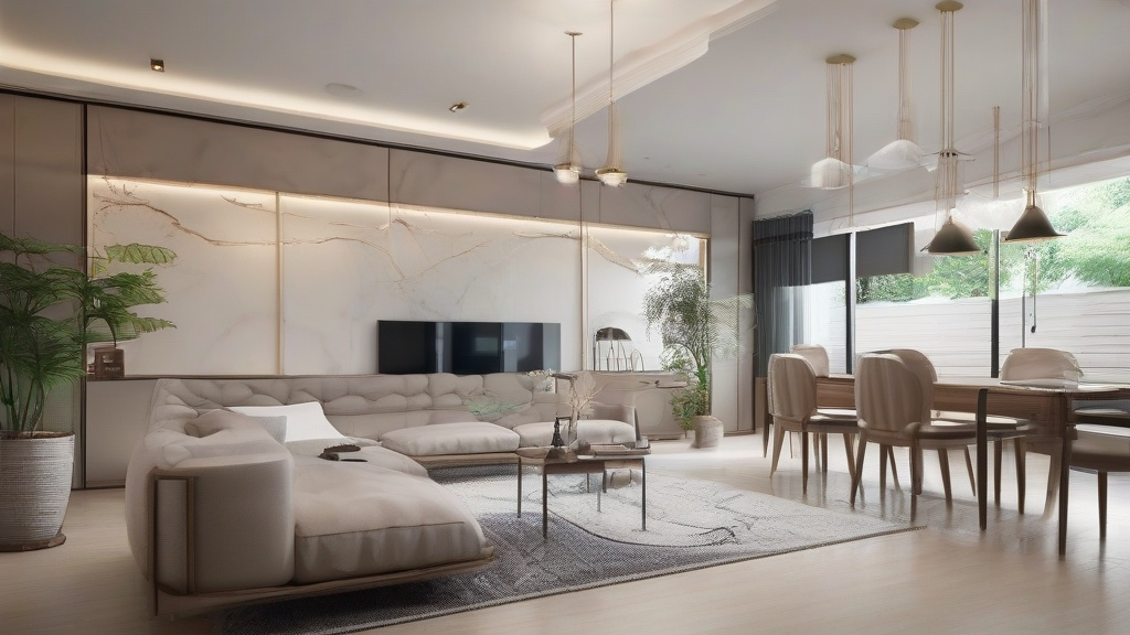 智能照明与背景墙设计：打造科技感与艺术感并存的家居空间