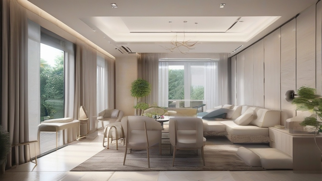 智能家电与地中海风格装修的完美融合：打造舒适与科技并存的家居空间