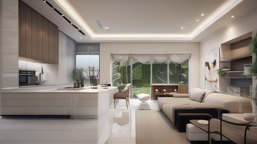 智能安防与背景墙的完美融合：打造安全与美学兼具的家居空间