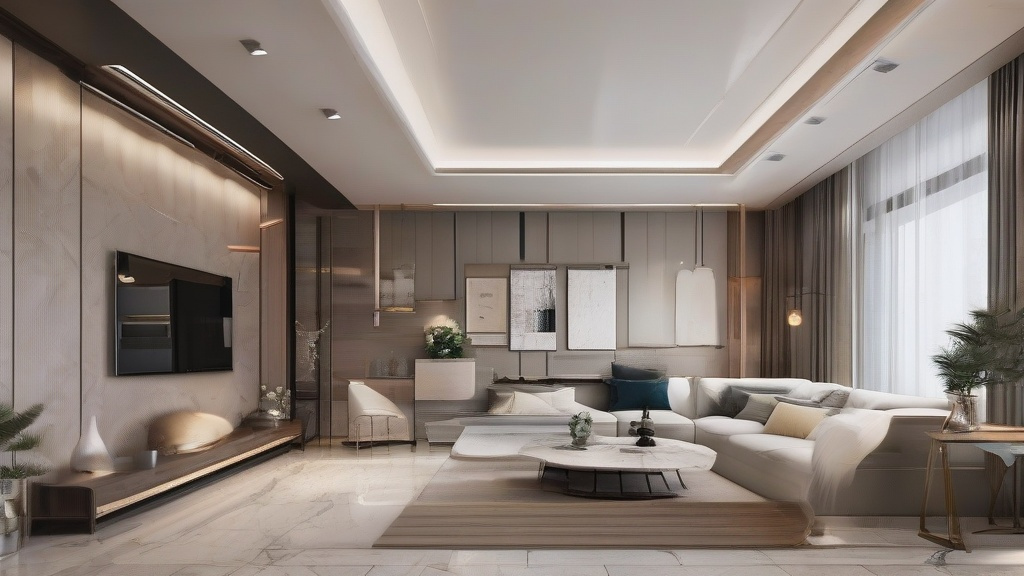 智能时代天花板：吊顶设计如何融入全屋智能控制？