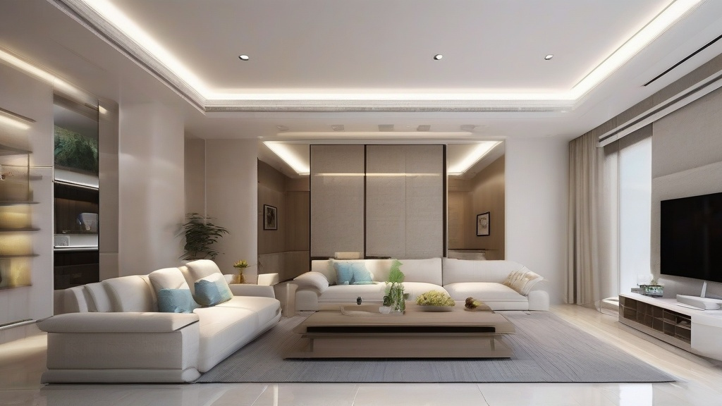 智能照明+小户型：5个空间翻倍的灯光设计法则